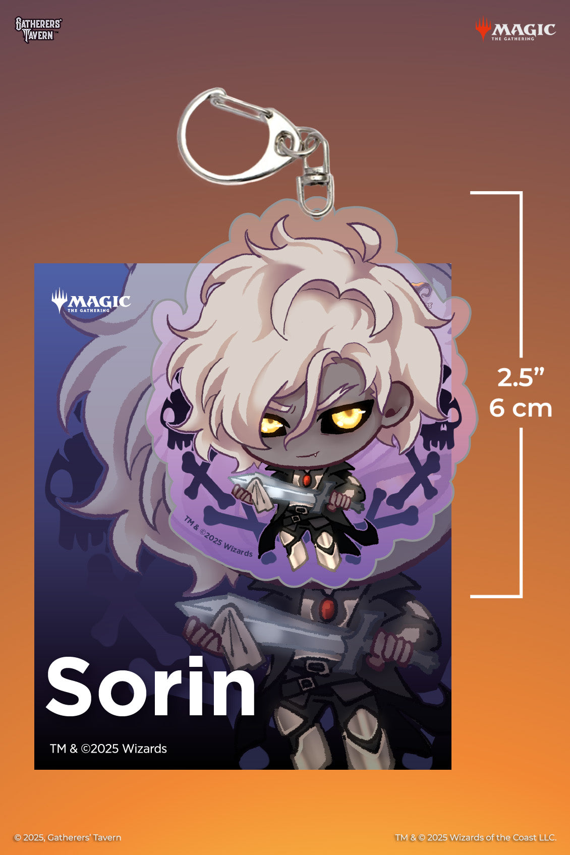 Magic: The Gathering - Sorin Keychain