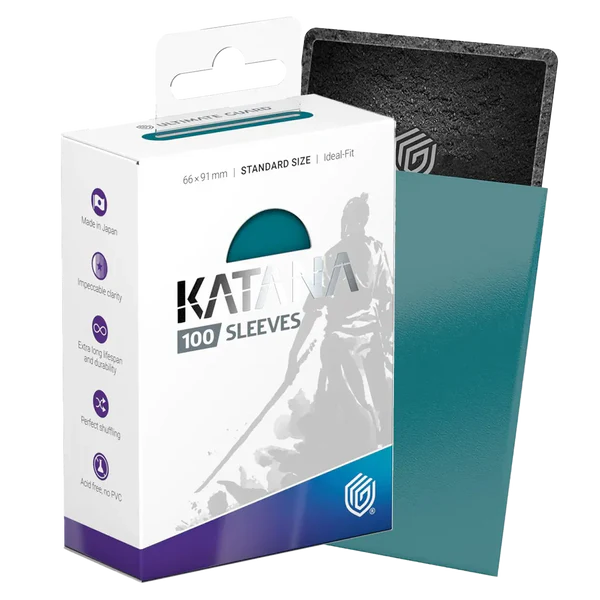 KATANA SLEEVES: STANDARD SIZE GREAT WAVE (100CT)