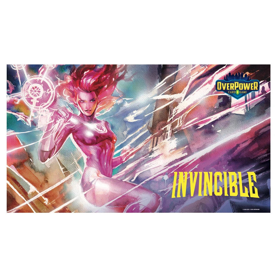 Playmat: OverPower CCG: Skybound: Atom Eve