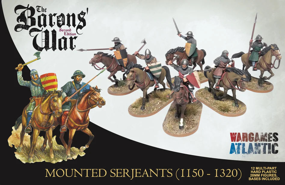 Mounted Serjeants (1150-1320) - The Baron's War - WARGAMES ATLANTIC