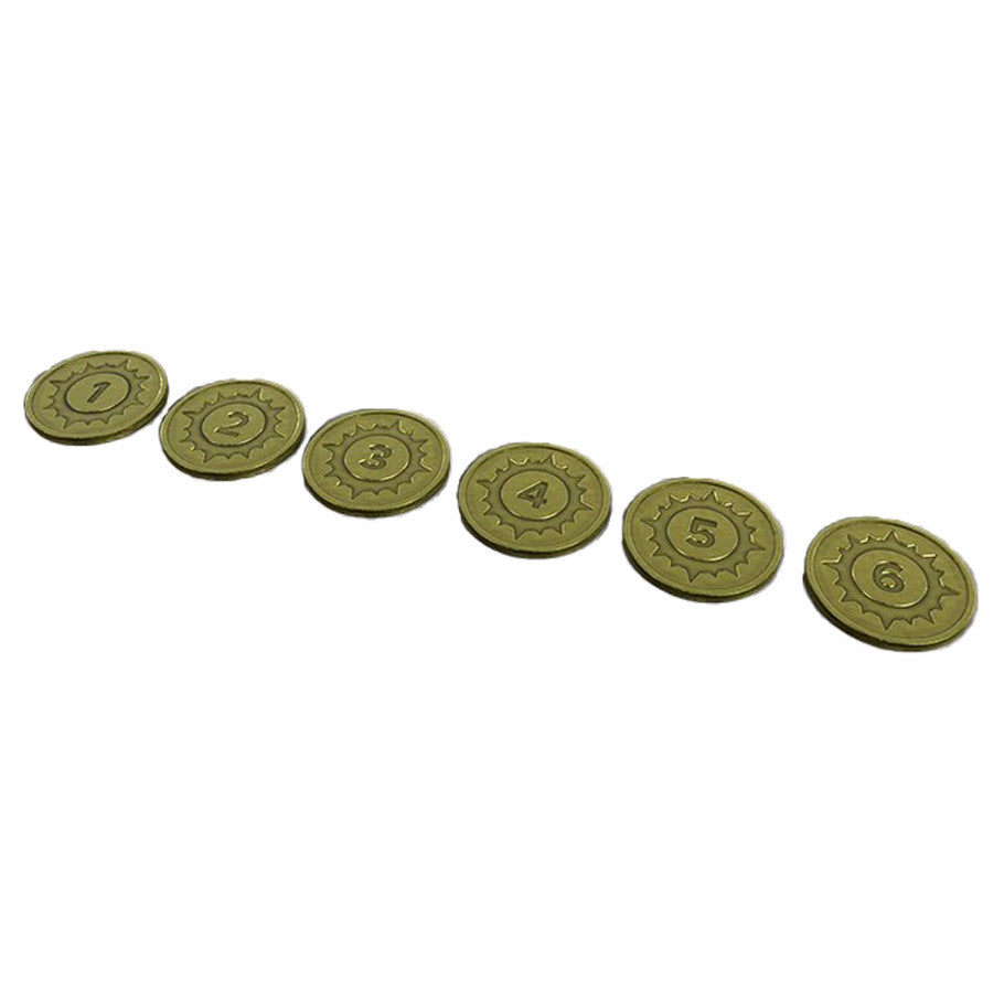 One Page Rules: Grimdark Future: Metal Objective Markers