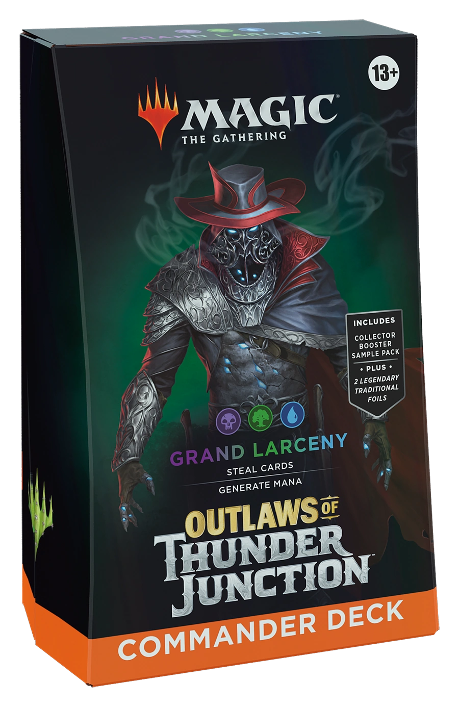 Magic the Gathering: Outlaws at Thunder Junction "Grand Larceny" Commander Deck