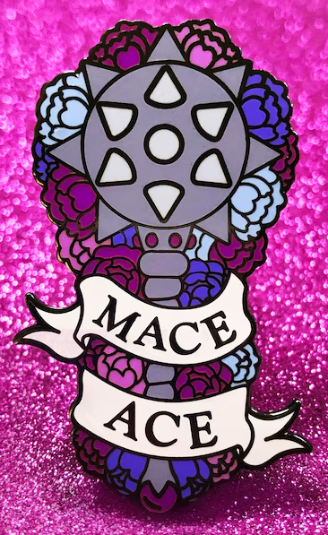 Pride Armory Pins | Mace Ace