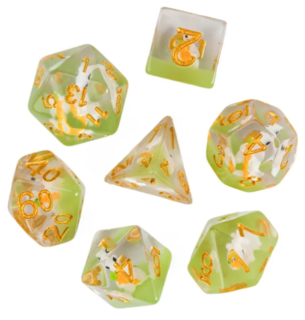 UD Creature Inclusion Standard Dice Set | Rabbit