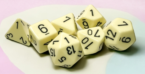 7DPoly Opaque Dice Set | Pastel Yellow