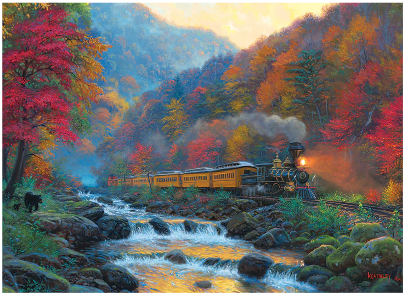 Smoky Train | 1000pc puzzle