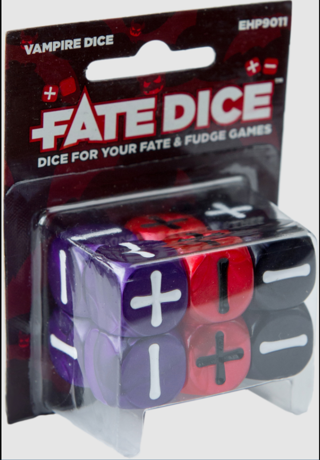 RPG Dice Set | Fate - Vampire