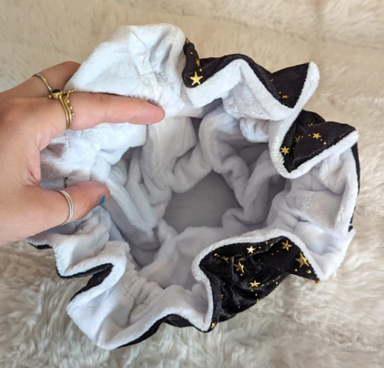 F&F Pocket Dice Bag | Black Star