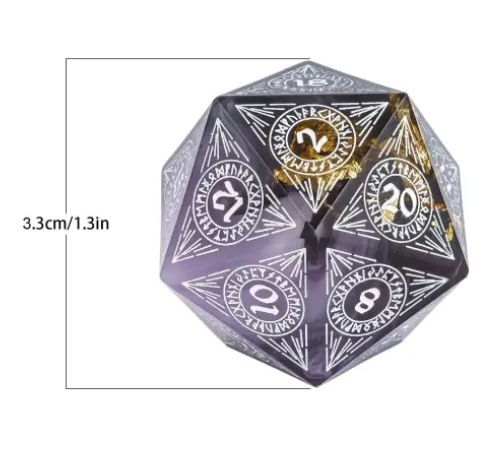 UD GIANT Resin Sharp Edge 33MM D20 | Runic