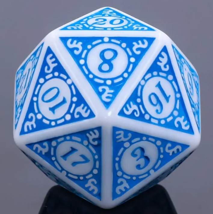 HD Opaque Standard Dice Set | The Magic (Blue)