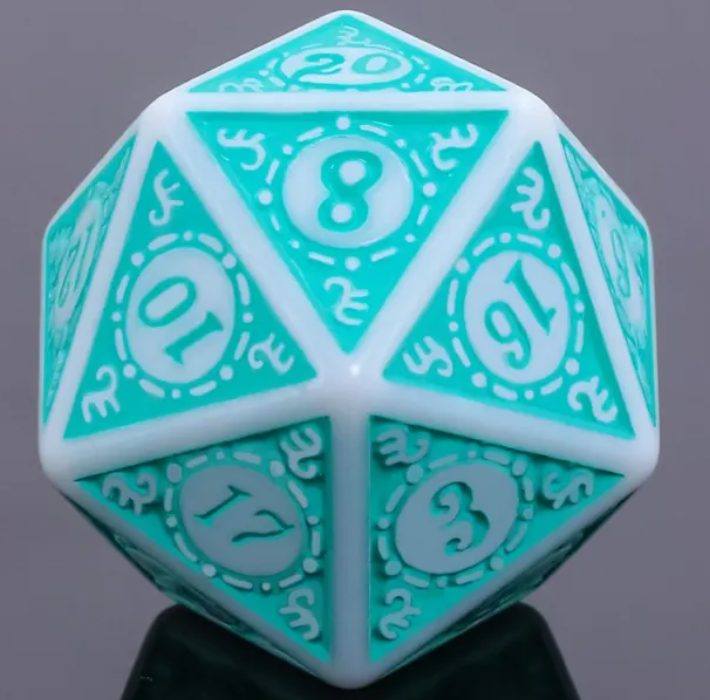HD Opaque Standard Dice Set | The Magic (Teal)
