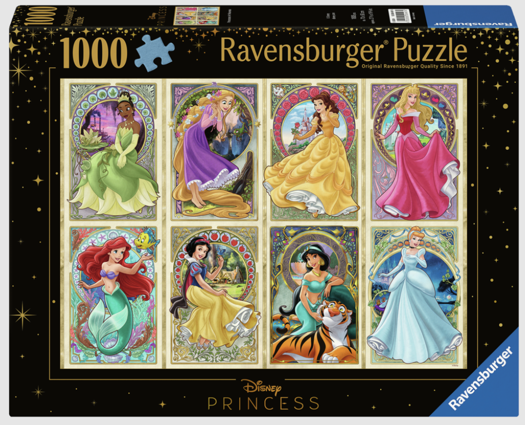 Art Nouveau Princesses | 1000 pc Puzzle