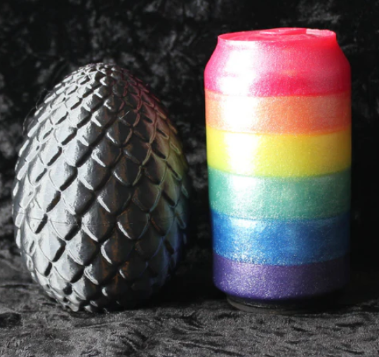 Dragon Dice Egg | Silk Northern Lights