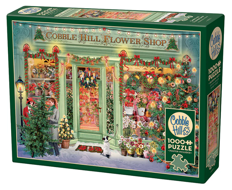 sale - Christmas Flower Shop | 1000pc Puzzle
