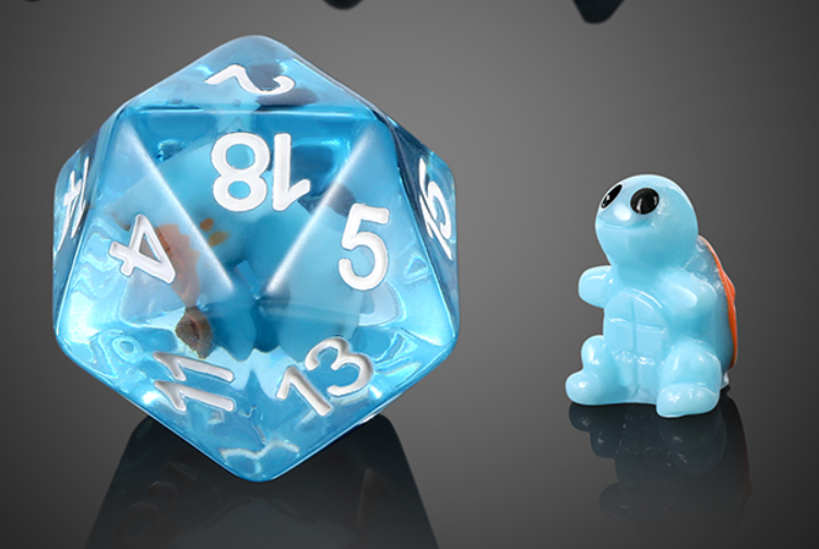 DH Creature Inclusion Standard Dice Set | Turtle