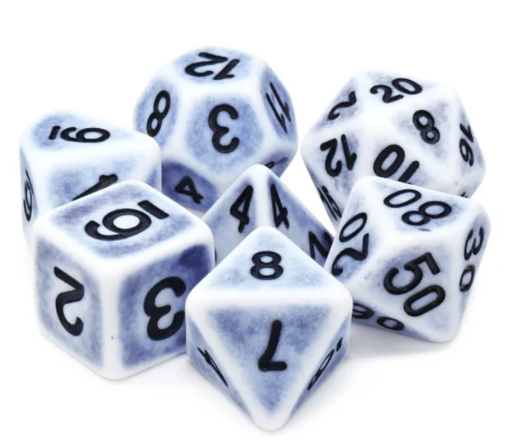 HD Opaque Standard Dice Set | Ancient Sea