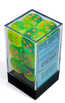 12D6 Gemini Series Dice Set | Luminary Plasma