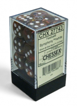 12D6 Festive Series Dice Set | Symphony