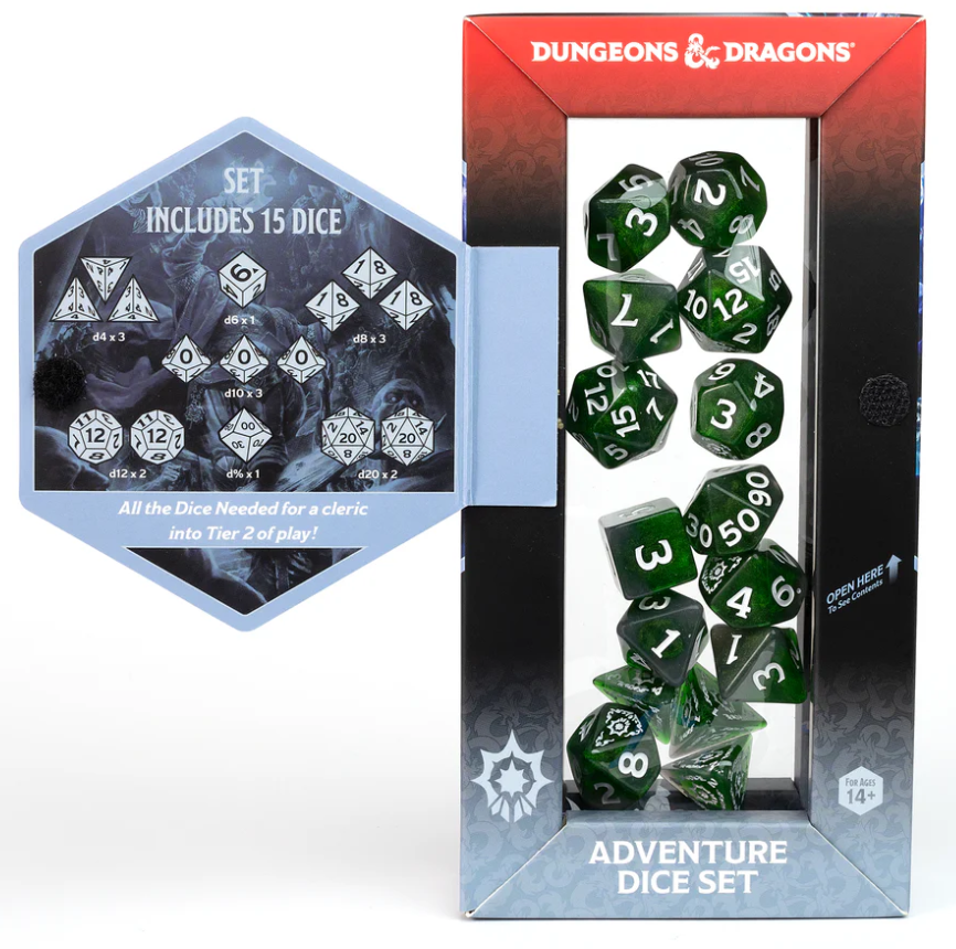 sale - D&D Adventure Dice | Cleric