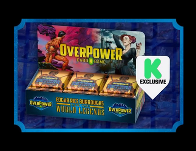 Overpower CCG Set 1 ERB and World LegendsBooster Box