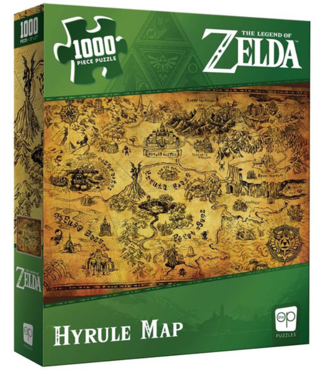 Legend of Zelda; Hyrule Map | 1000pc Puzzle