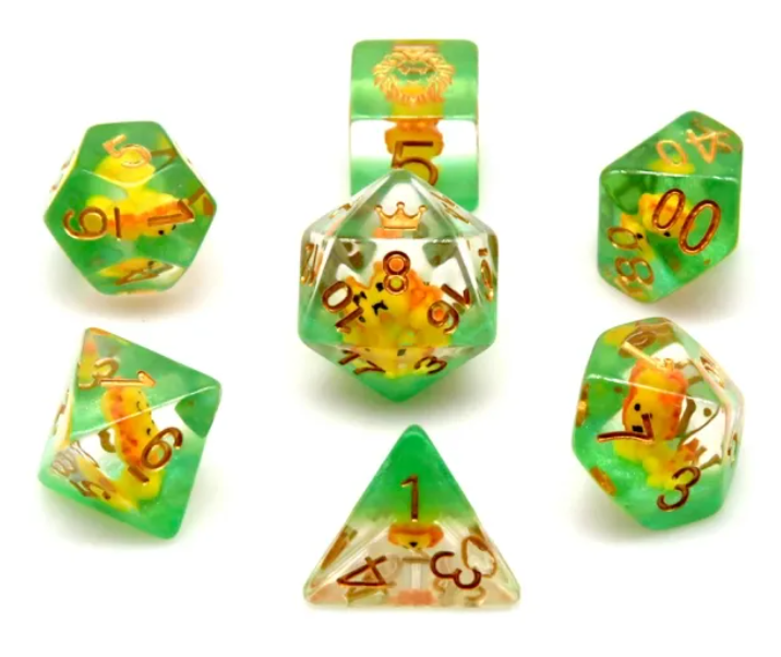 HS Creature Inclusion Standard Dice Set | Lion