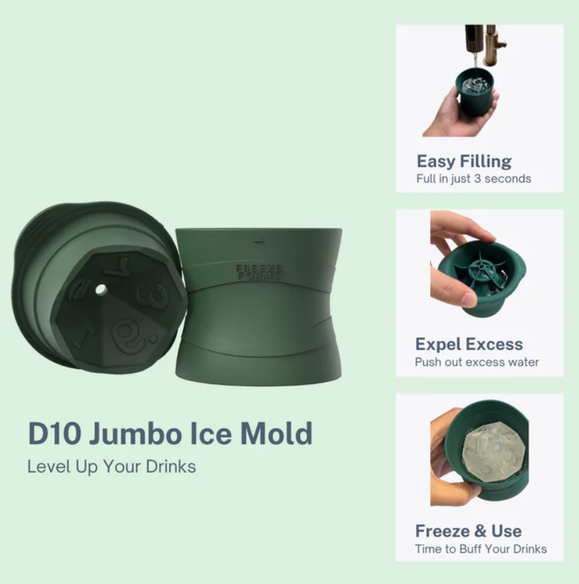 "Dicicle" Ice Mold | D10