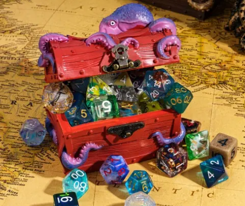 UD Dice Chest | Undersea Octopus