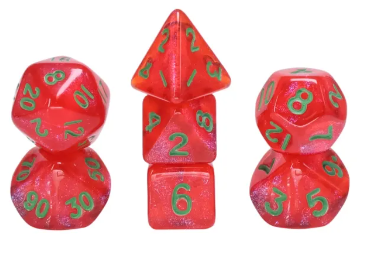 HD Mini Dice Set | Candy Apple
