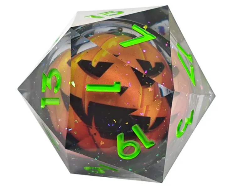 UD GIGA Resin Sharp Edge 55MM D20 | Jack-o-Lantern