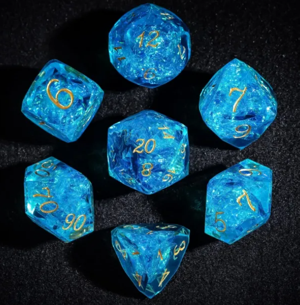 UD Faceted Resin Standard Dice Set | Hera's Boon