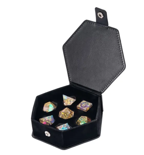 UD K9 Glass Standard Dice Set | Vines
