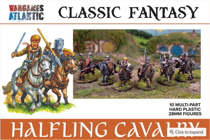 Halfling Cavalry - Classic Fantasy