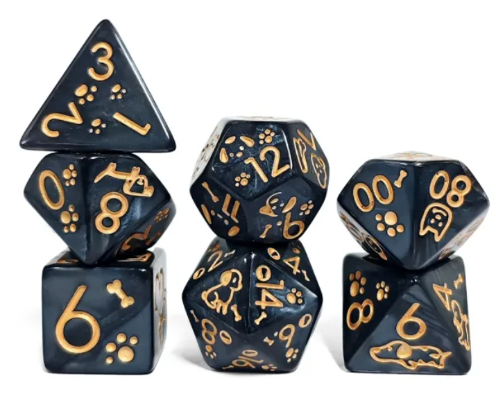 HS Opaque Standard Dice Set | Good Pup