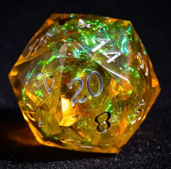 UD Faceted Resin Standard Dice Set | Hermes's Boon