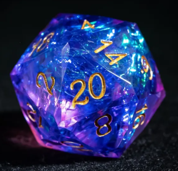 UD Faceted Resin Standard Dice Set | Dionysus's Boon