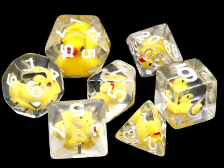 HS Object Inclusion Standard Dice Set | Rubber Ducky