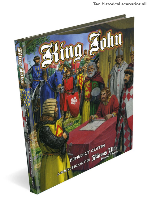 KING JOHN SOURCEBOOK for Baron's War: Age of Chivalry - Wargames Atlantic