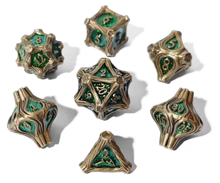 HS Full Metal Standard Dice Set | Groot