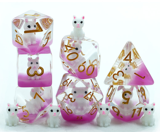 YS Creature Inclusion Standard Dice Set | Cat