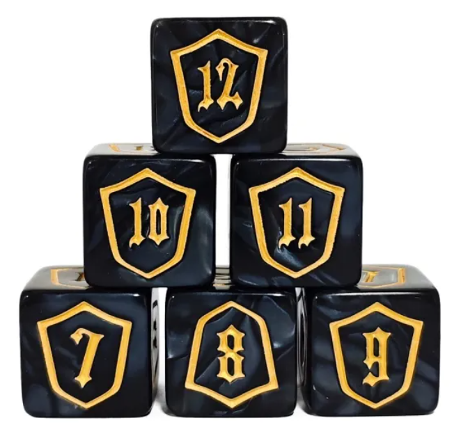 HS 12D6 Block | Shield - Obsidian
