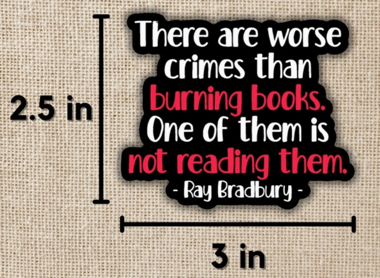 Worse Crimes Sticker