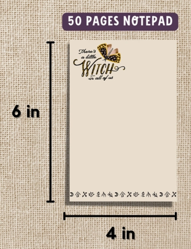 Little Witch Notepad