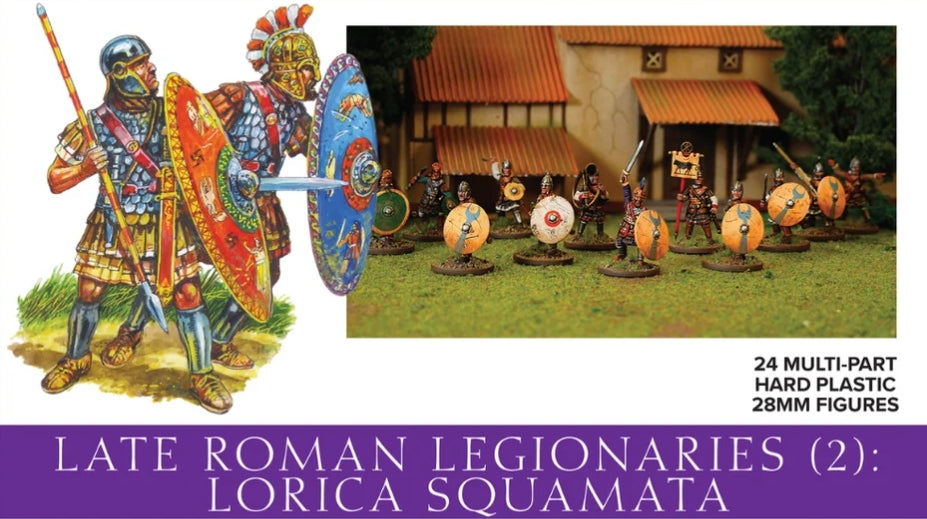 Late Roman Legionaries (2) Lorica Squamata - Wargames Atlantic