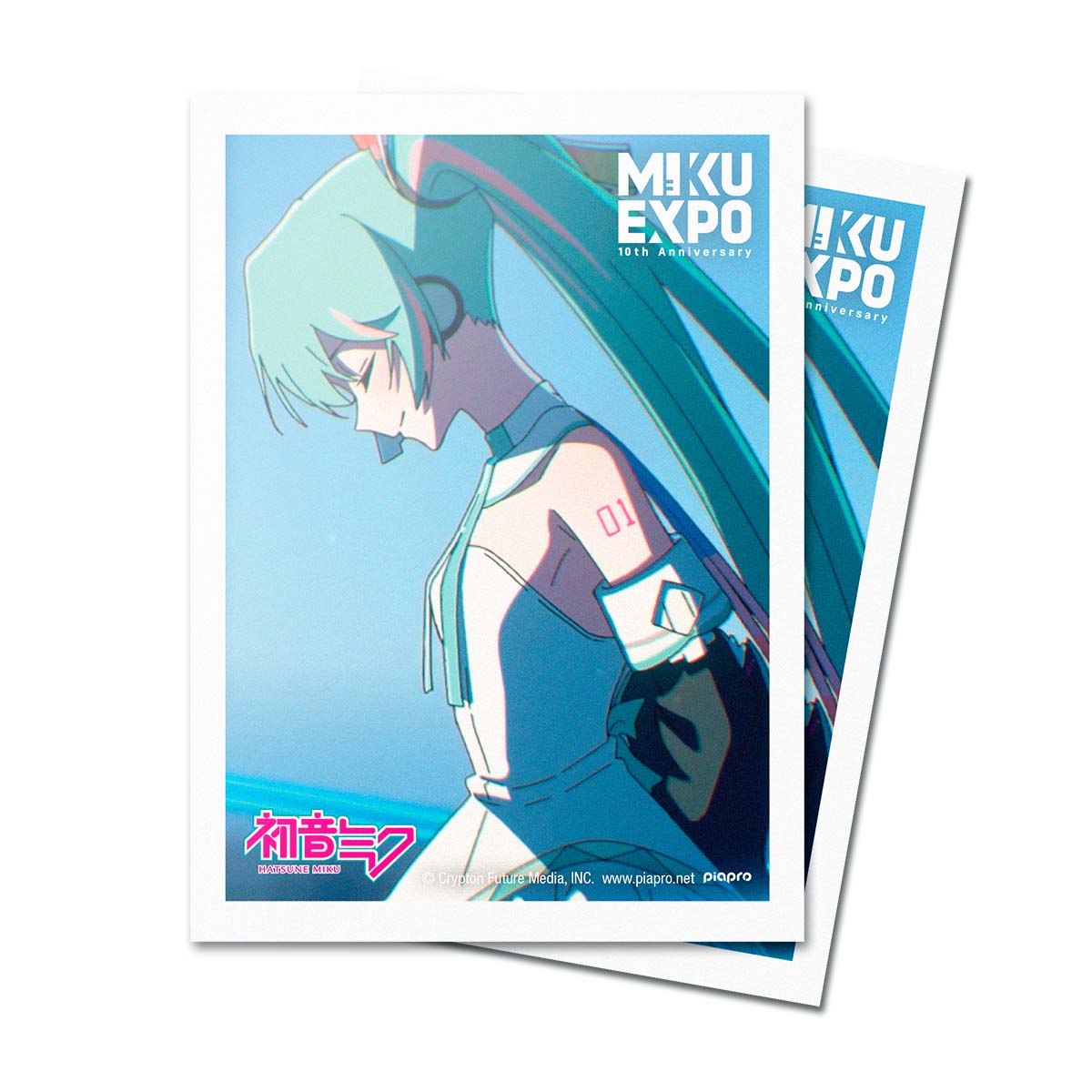 Ultra Pro Sleeves Hatsune Miku 10th Anniversary Patience Sleeves