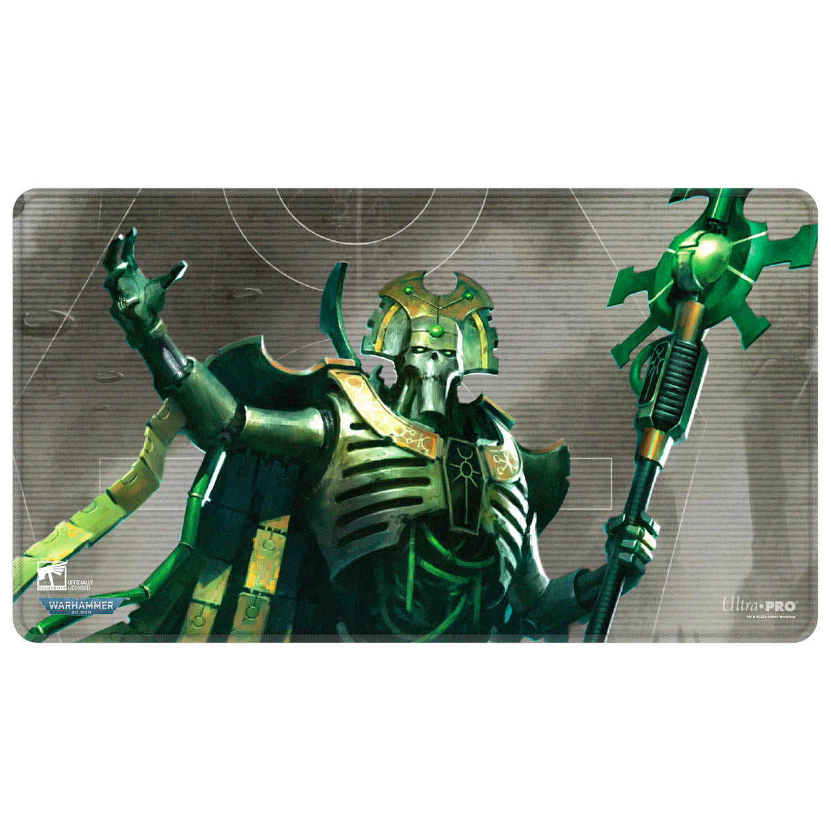 Ultra Pro Stitched Playmat Warhammer 40K Necron Codex Aligned