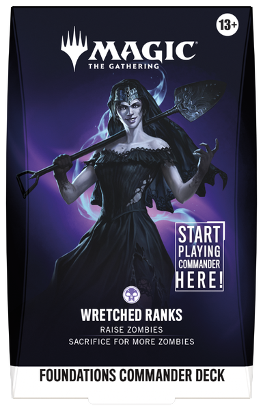PREORDER: Magic: The Gathering - Foundations Wretched Ranks Commander Deck