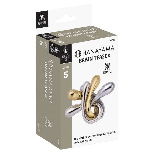 Hanayama Cast Puzzle LVL 5 | Ripple