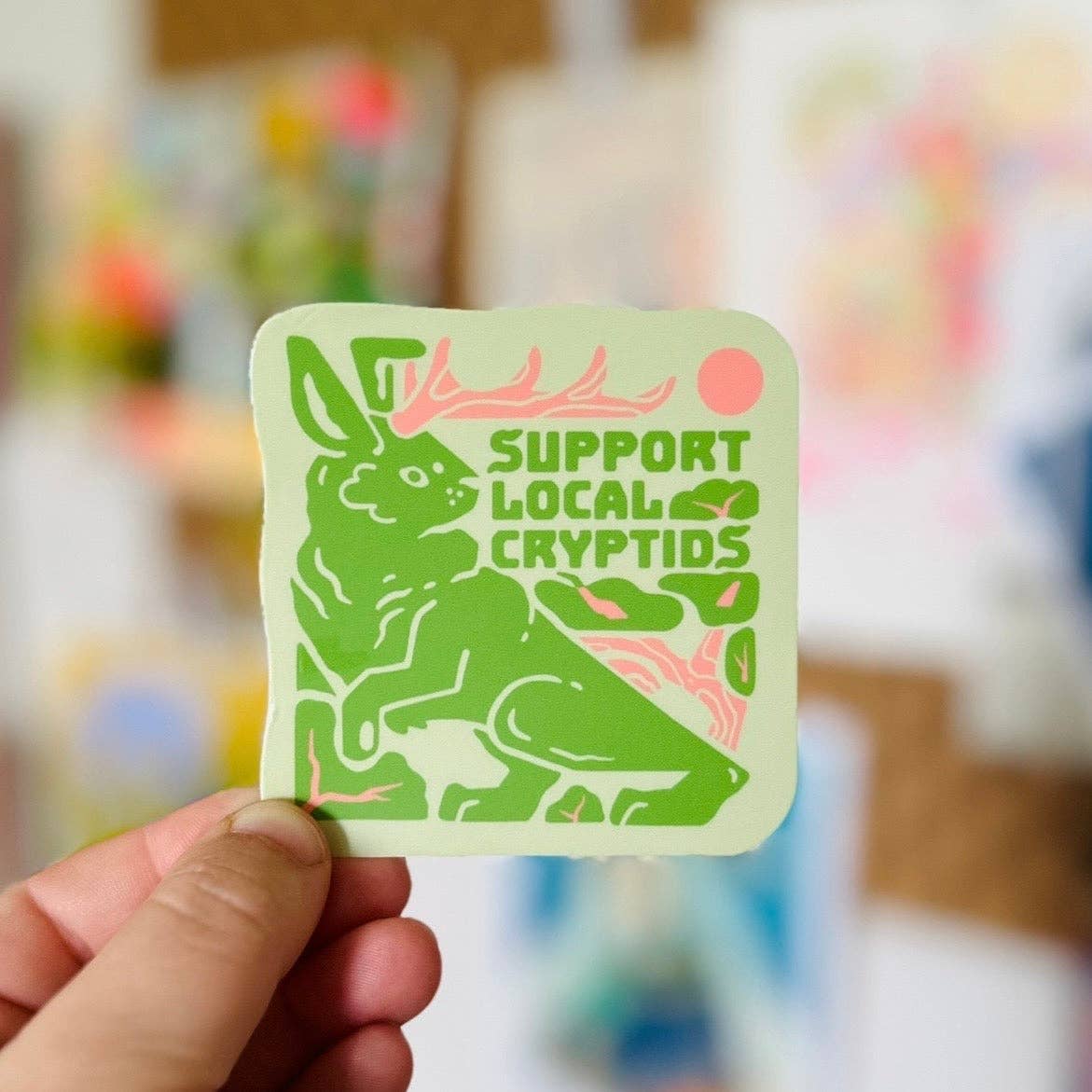 OHG Sticker | Support Local Cryptids