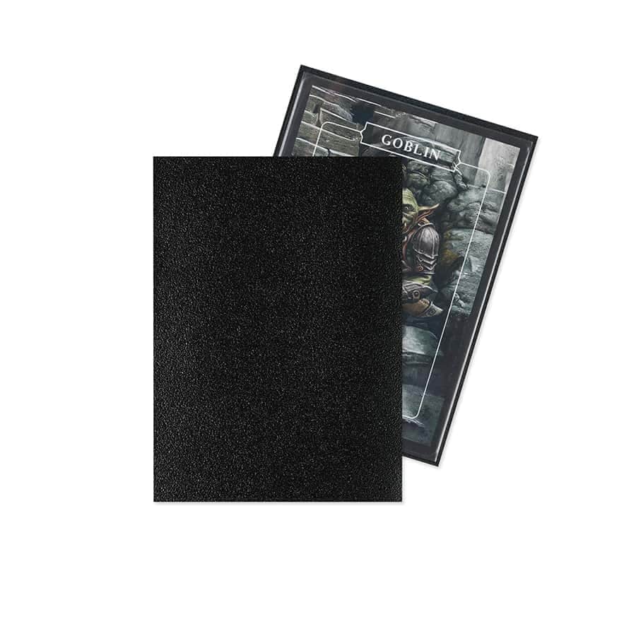 ARCANE FORTRESS: DYNASTY COLLECTION: SHADOW BLACK MATTE SLEEVES (105CT)